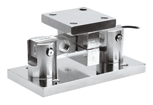 a double ended beam weigh module manufactured by Transcell and used in force measurement applications